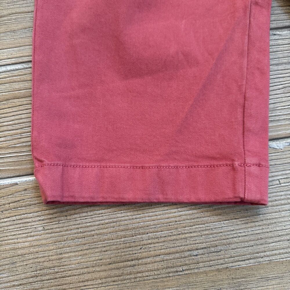 Bonobos Chino Pants Mens XL Long Red Cotton Blend Drawstring Tapered Off Duty - Picture 6 of 6